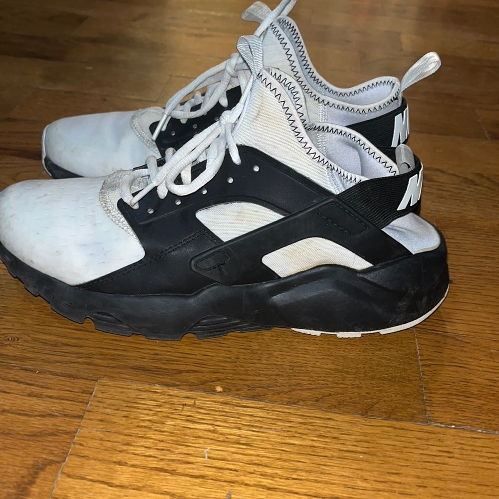 Nike Air Huarache Run Ultra SE 875841-100 Ivory Running Shoes Sneakers Mens 8.5